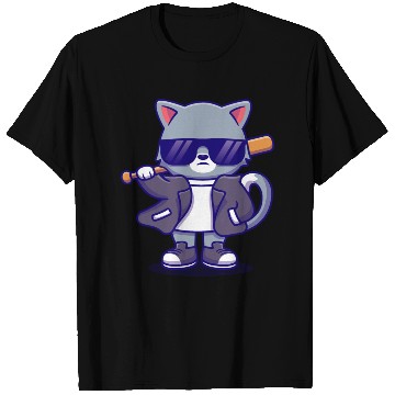 Discover Cat Sun Glasses Bat T Shirts