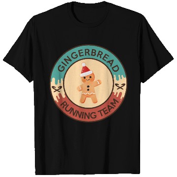 Discover Gingerbread Running Team T Shirts