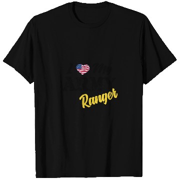 Discover Proud US Army Ranger American Military Family Flag T Shirts