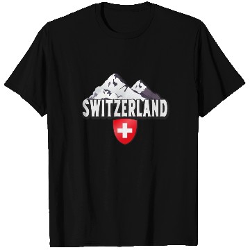 Discover Switzerland Home Mountains Swiss T Shirts