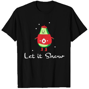Discover winter snow avocado T Shirts