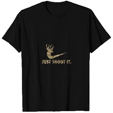 Discover Just Shoot It Funny Deer Hunting Camouflage T Shirts