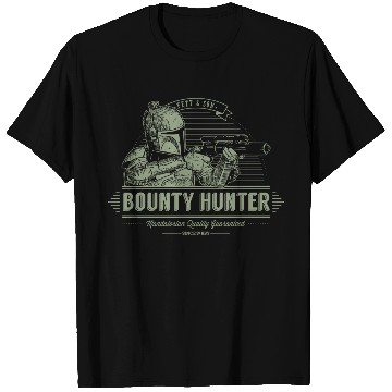 Discover Boba Fett and son Bounty hunter T Shirts
