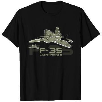 Discover F-35 Lightning fighter jet T Shirts