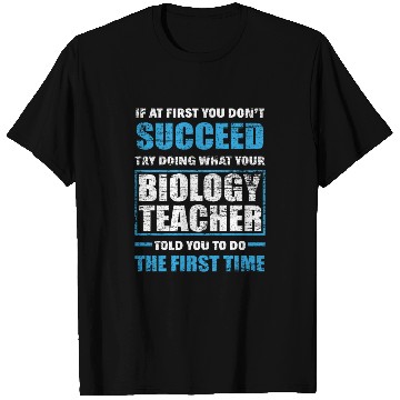 Discover Biology Teacher T Shirts