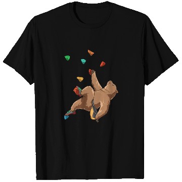 Discover Grizzly Bouldering and Rock Climbing Gift T Shirts