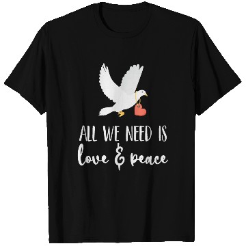 Discover Bird lover freedom Love & Peace T Shirts