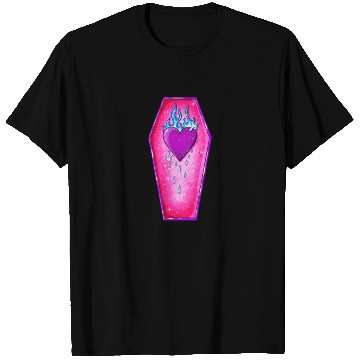 Discover Pastel Goth Love Coffin Heart T Shirts