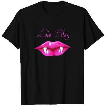 Discover Pastel Goth Love Bites Vampire Lips Valentine T Shirts
