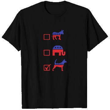 Discover Republican Dog Voting Ballot Paper Democrat T Shirts