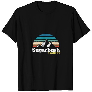 Discover Sugarbush Vermont Usa Ski Resort 1980S Retro T Shirts