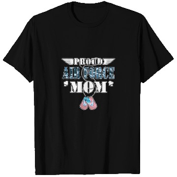 Discover Proud Air Force Mom Us Flag Dog Tags Wings Militar T Shirts