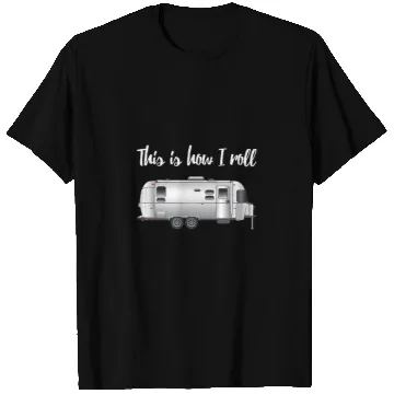Discover Airstream Camping Essentials T Shirts