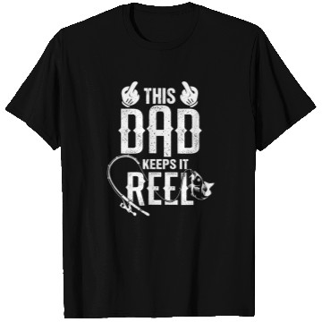 Discover Keep It Reel Deep Sea Fishing Saltwater Fish Dad T-Shirts
