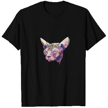 Discover Grumpy Sphynx Cat - Funny Wrinkly Naked Kitty - Co T Shirts
