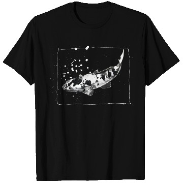 Discover Hand-drawn KOI CARP - Cool Ink Artwork - Sketchy T Shirts