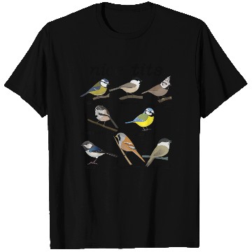 Discover Nice Tits Funny Bird Watching Funny Tit Birds T Shirts