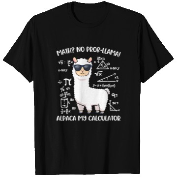 Discover Math Llama Funny Teacher Gift T Shirts