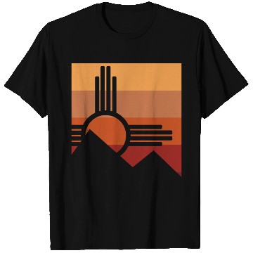 Discover Zia Sun New Mexico Zia Mountains T Shirts