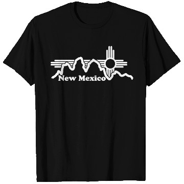 Discover Zia Sun New Mexico Zia Mountains T Shirts