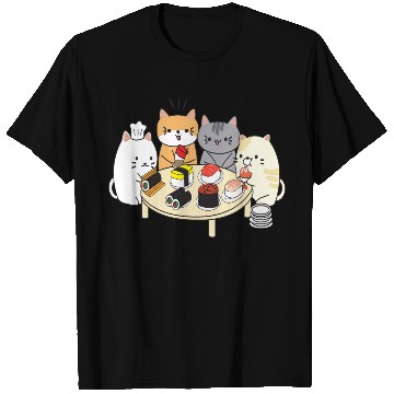 Discover Cat Sushi T Shirts
