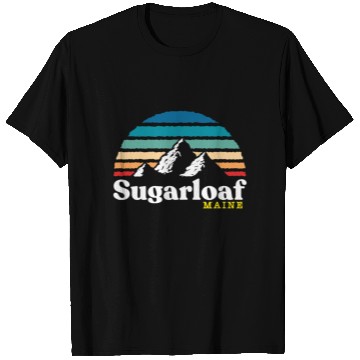 Discover Sugarloaf Maine USA Ski Resort 1980s Retro T Shirts