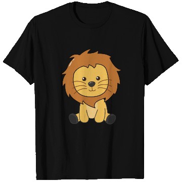 Discover Lion Cute Animals For Kids Lion King T Shirts