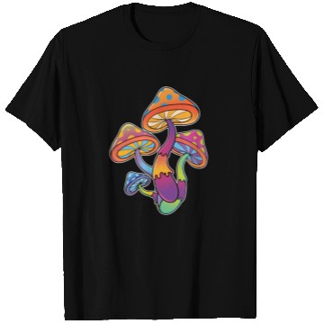 Discover Magic Mushrooms Psychedelic Shrooms T Shirts