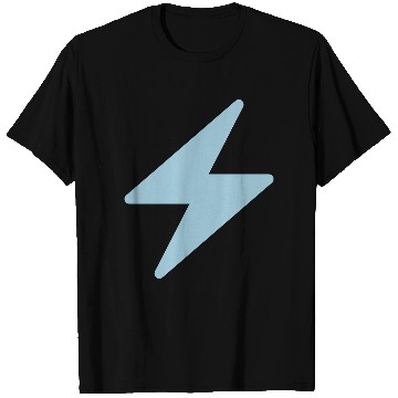 Discover Blue Lightning Bolt T Shirts