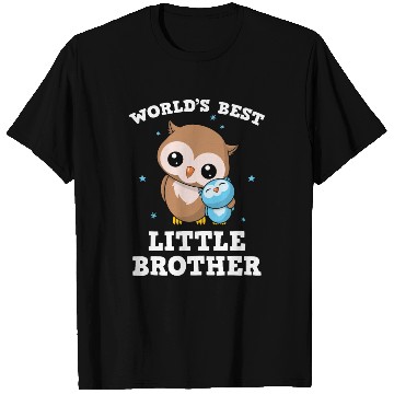 Discover World's Best Little Brother - Owl Owls T Shirts