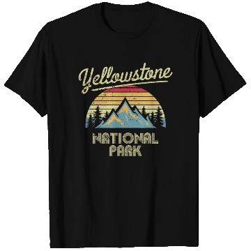 Discover Vintage Retro YStone National Park T Shirts