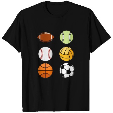 Discover Sports Balls T Shirts