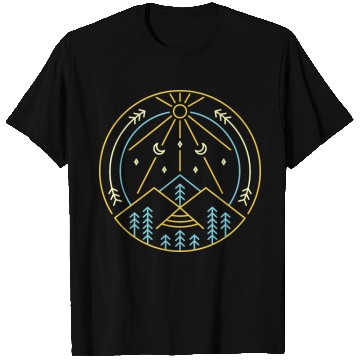 Discover Nature Abstract Geometry 3 T Shirts