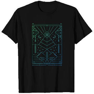 Discover Tropical Geometric Abstract 3 T Shirts