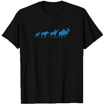 Discover Moose Evolution T Shirts