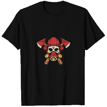 Discover Jobs fireman head and axe T Shirts