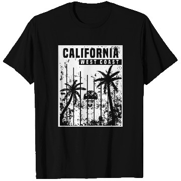 Discover California West Coast T Shirts