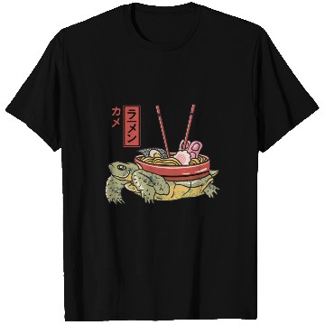 Discover Turtle I Just Really Love Ramen T Shirts