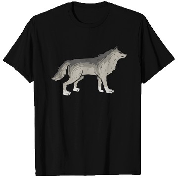Discover Wild Alpha Lone Wolf T-Shirts