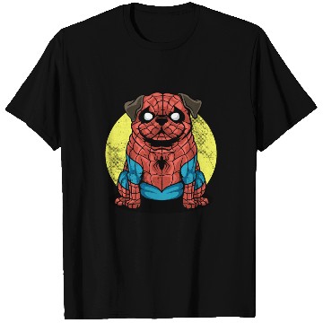 Discover spider pug T Shirts