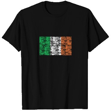 Discover Ireland flag vintage T Shirts