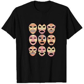 Discover Wrestling Lucha Libre Luchador Mexican Wrestler T Shirts