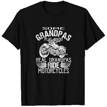 Discover some grandpas play bingo real grandpas ride motor T Shirts