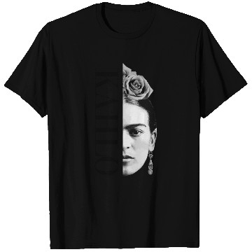 Discover Frida Kahlo Split Portrait Gift T Shirts