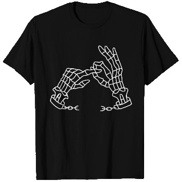 Discover Skeleton Hands Funny T Shirts