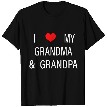 Discover I Love My Grandma and Grandpa T Shirts