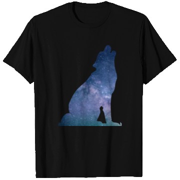 Discover Galaxy Wolf T Shirts