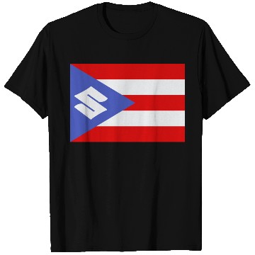 Discover Suzuki Puerto Rico Flag T Shirts