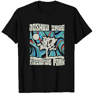 Discover Joshua Tree National Park Retro Psychedelic 60S Ho T Shirts