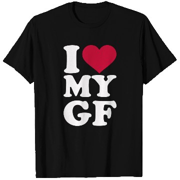 Discover I Love My Gf Girlfriend T Shirts